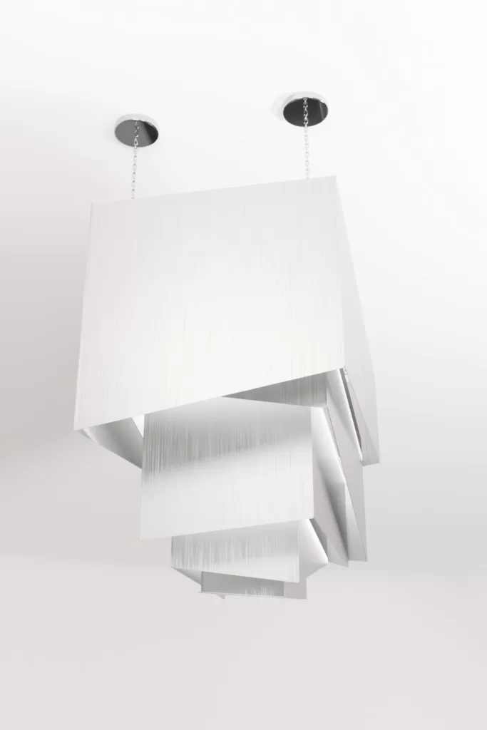 Luxury modern aluminium chandelier lighting design Aluminiumsky Teegarden 1e jpg