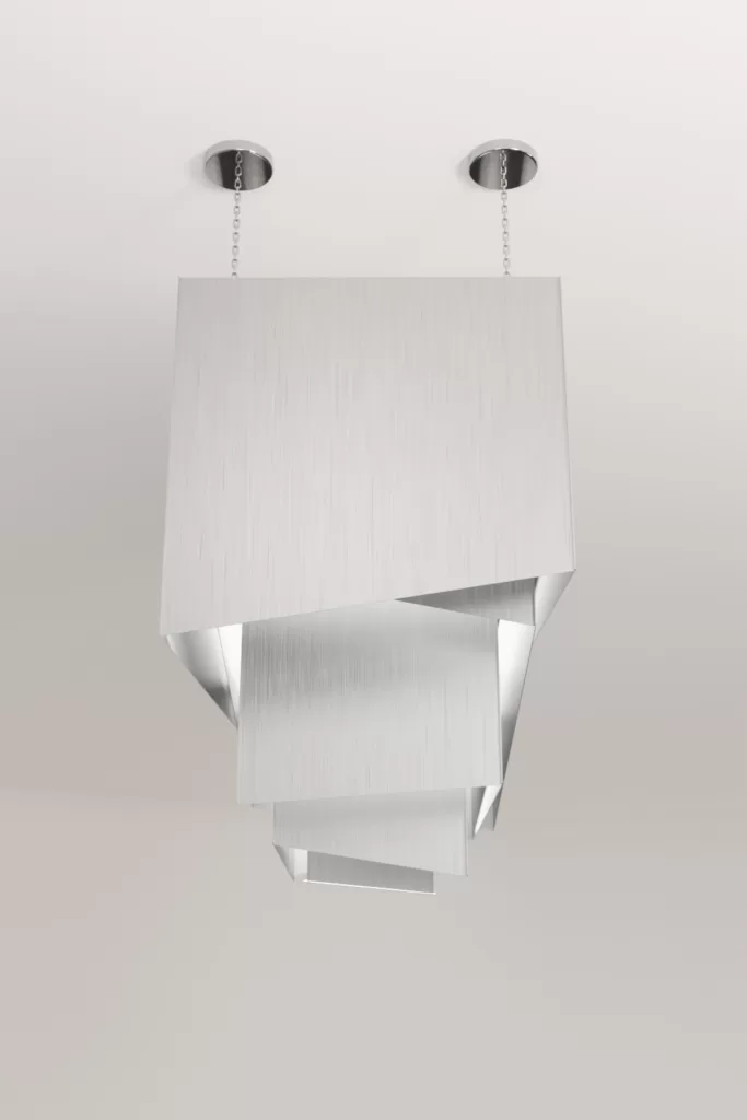 Luxury modern aluminium chandelier lighting design Aluminiumsky Teegarden 4e jpg