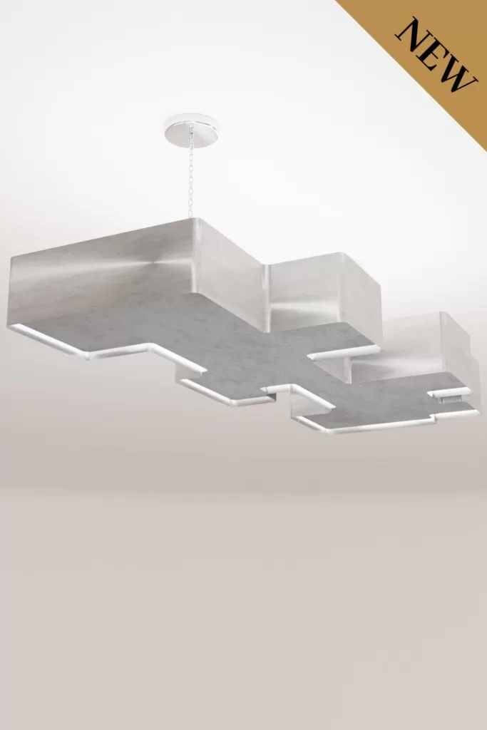 Luxury modern chandelier aluminium lighting design Aluminiumsky Lighting house Crux 1e
