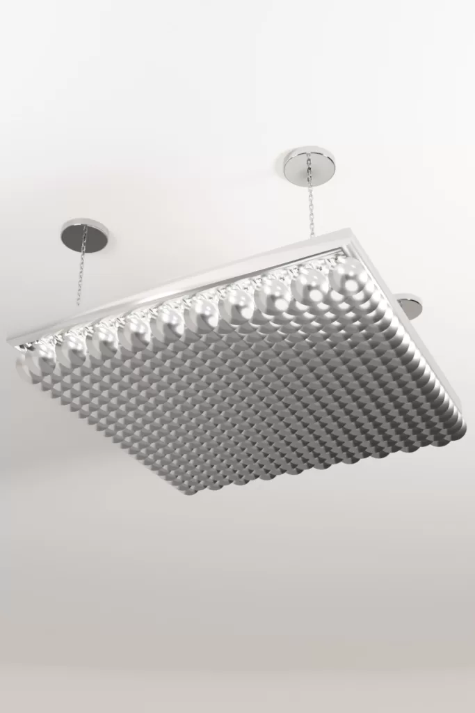 Luxury modern chandelier aluminium lighting design Aluminiumsky Lighting house Lacaille 1e