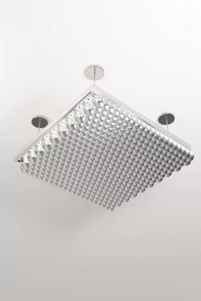 Luxury modern chandelier aluminium lighting design Aluminiumsky Lighting house Lacaille 5e