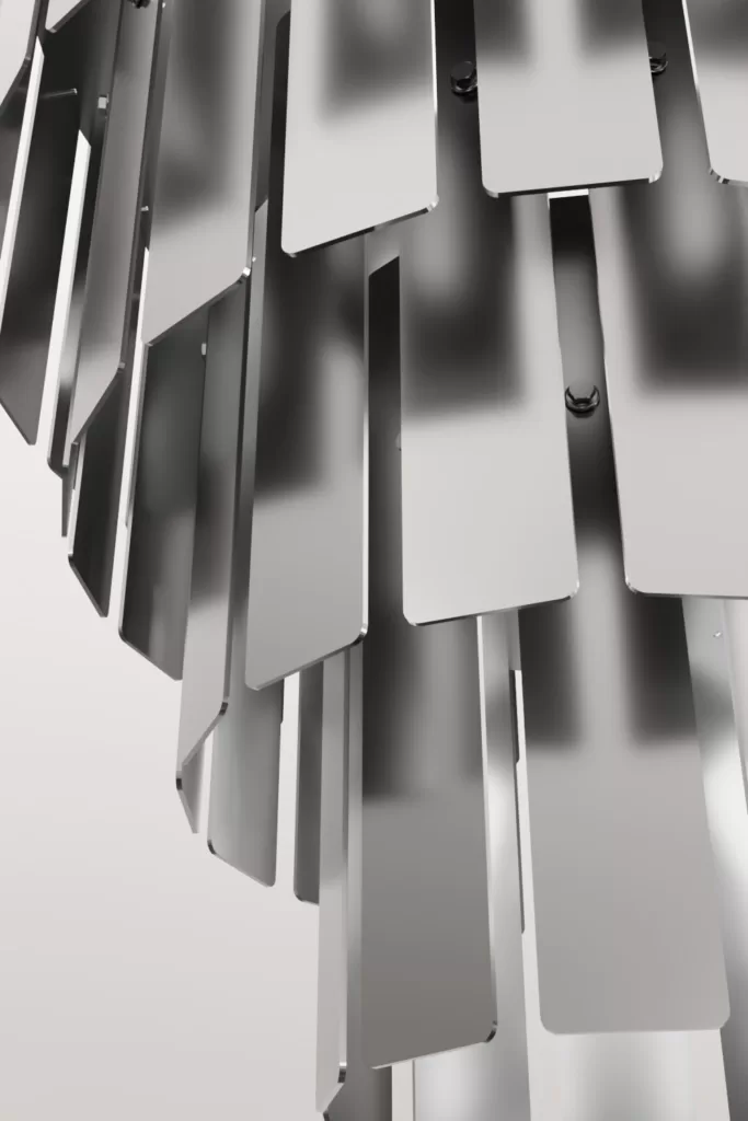 Luxury modern chandelier aluminium lighting design Aluminiumsky Proxima Centauri 2e jpg