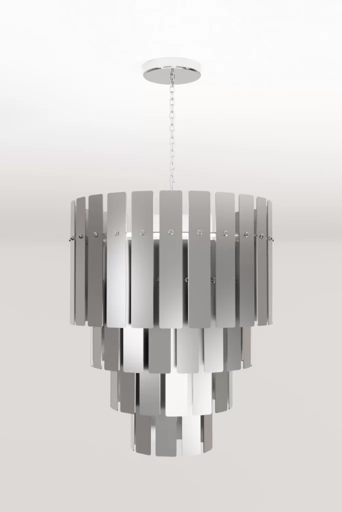 Luxury modern chandelier aluminium lighting design Aluminiumsky Proxima Centauri 3e jpg