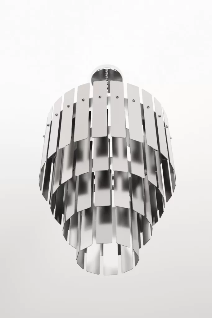 Luxury modern chandelier aluminium lighting design Aluminiumsky Proxima Centauri 5e jpg