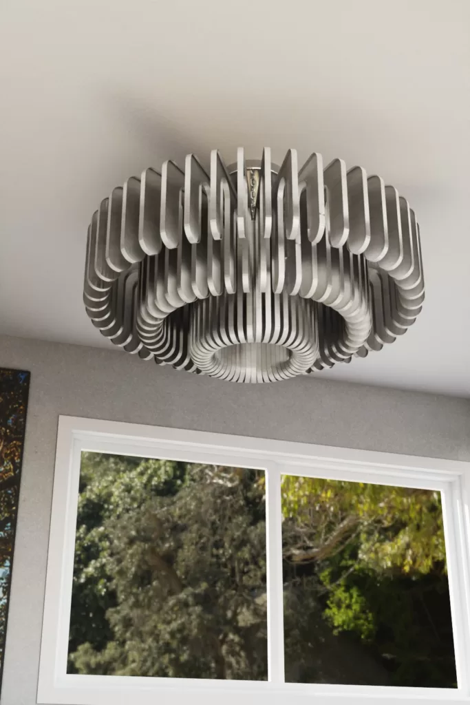 Luxury modern chandelier aluminium lighting design Aluminiumsky Taurus 2e