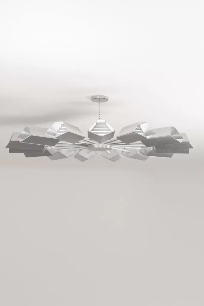 Luxury modern chandelier aluminium lighting design Grus 3e