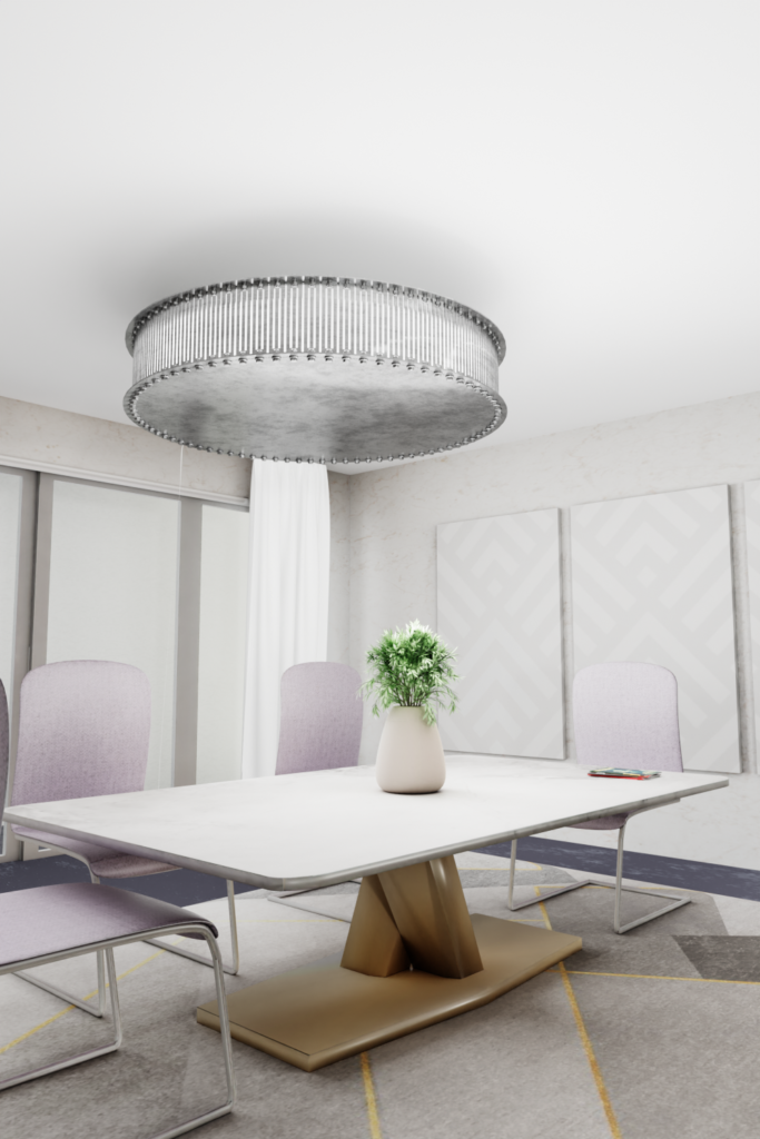 Luxury modern chandelier aluminium lighting design Lalande Aluminiumsky Lighting house 2e
